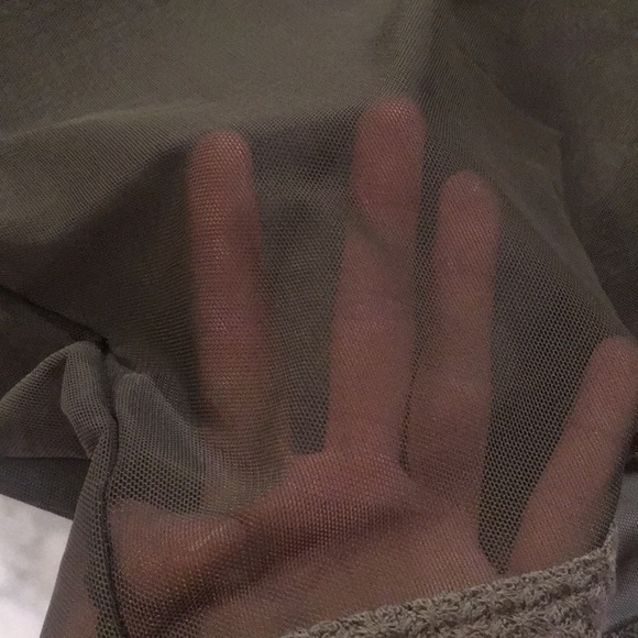 Ethereal Mesh Crop Top - Picture 2 of 2